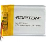Аккумулятор ROBITON LP232635 3.7В 130mAh PK1 14068 (артикул 15949033) – фото 1