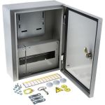 Учетно-распределительный щит ЩУ-1ф/1-0-12 IP66 395х310х165 TDM SQ0905-0100 (артикул 15774293) – фото 1