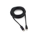 Кабель Cablexpert DisplayPort-HDMI, 20M/19M, 7.5м, черный, экран, пакет CC-DP-HDMI-7.5M (артикул 16206428) – фото 1