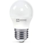 Светодиодная лампа IN HOME LED-ШАР-VC 11Вт 230В Е27 4000К 820Лм 4690612020617 (артикул 16034082) – фото 1