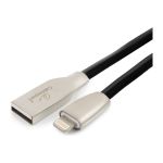 Кабель для Apple Cablexpert AM/Lightning, длина 0.5м, черный CC-G-APUSB01Bk-0.5M (артикул 16206490) – фото 1