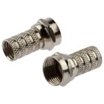 F-разъем ЭРА RG6, simple, пакет 2 штуки RSF62 Б0048286 (артикул 16925431) – фото 1