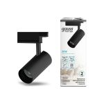 Трековый светильник GAUSS цилиндр 20W 1760lm 4000K 180-220V IP20 65х206мм черный LED 1/40 TR084 (артикул 16856929) – фото 1