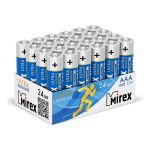 Батарея Mirex, щелочная LR03 / AAA 1,5V 24 шт showbox 23702-LR03-B24 (артикул 17274636) – фото 1