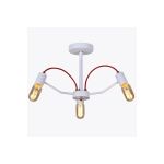 Люстра HIPER 3хE27х60Вт WHITE/GOLD H002-3 (артикул 18256651) – фото 1