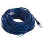 Патч-корд Cablexpert UTP PP12-15M/B кат.5e, 15м, литой, многожильный синий PP12-15M/B (артикул 15933190) – фото 1