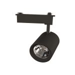 Трековый светильник General Lighting Systems 30 Вт 1 фаза GTR-30-1-IP20-B черный 580025 (артикул 16165455) – фото 1