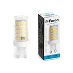 Светодиодная лампа FERON LB-435 G9 11W 6400K 38151 (артикул 19887550) – фото 1