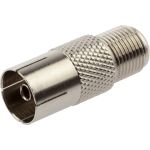 Переходник ЭРА гнездо F - гнездо TV, simple RSA021 Б0048292 (артикул 16925269) – фото 1