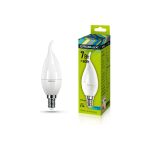 Электрическая светодиодная лампа Ergolux LED-CA35-7W-E14-4К Свеча на ветру 7Вт E14 4500K 172-265В 12875 (артикул 15905388) – фото 1