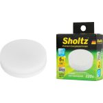 Светодиодная лампа Sholtz 6Вт GX53 3000K 220В LGX3098 (артикул 16194666) – фото 1