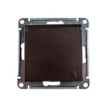 Розетка Schneider Electric AtlasDesign Мокко с заземлением, со шторками, с крышкой, 16А ATN000646 (артикул 16793971) – фото 1