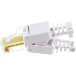 Полевой коннектор LANMASTER RJ-45 8P8C, категории 5E LAN-TMP-U5E-WH (артикул 16466465) – фото 1