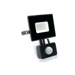 Светодиодный прожектор с датчиком FERON LL-906 20W 6400K 230V черный IP44 121*160*53мм 29556 (артикул 16425402) – фото 1