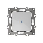 Выключатель с подсветкой ЭРА 12-1102-01 10АХ-250В, IP20, белый Б0014633 (артикул 15840889) – фото 1