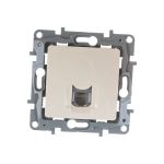 Телефонная розетка RJ11 Legrand Etika слоновая кость 672340 (артикул 16120119) – фото 1