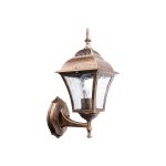 Садово-парковый светильник FERON 60W 230V E27 черное золото 11611 (артикул 16388635) – фото 1