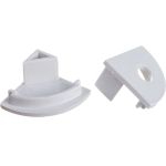Заглушка для профиля General Lighting Systems GAL-16-16-E-IP20 упаковка 20 шт 522702 (артикул 16257263) – фото 1