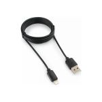 Кабель Гарнизон USB A(M) - Lightning, 1.8м черный GCC-USB2-AP2-6 (артикул 16249519) – фото 1
