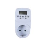 Электронный таймер с розеткой Uniel UST-E20 WHITE UL-00003766 (артикул 16041590) – фото 1