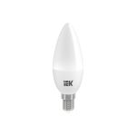 Лампа IEK LED, C35, свеча, 9вт, 230В, 3000К, E14 LLE-C35-9-230-30-E14 (артикул 16459839) – фото 1
