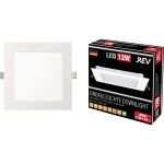 Светодиодная встраиваемая панель REV SuperSlim Quadro 12W, 4000К, квадрат, 170х170 28981 4 (артикул 15852630) – фото 1