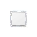 Проходной выключатель Smartbuy 1-клавишный 10А белый Нептун SBE-05w-10-SW12-0 (артикул 16052341) – фото 1