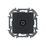 Проходная TV розетка Legrand - 14 дБ - 5-862 мГц - INSPIRIA - антрацит 673863 (артикул 20964645) – фото 1
