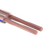 Акустический кабель REXANT 2х0,50 кв.мм прозрачный BLUELINE м. бухта 20 м 01-6203-3-20 (артикул 16130824) – фото 1