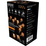 Садовая гирлянда на солнечной батарее Gauss Solar, 20 LED ламп, большие шары, белый свет GS034 (артикул 19502130) – фото 1
