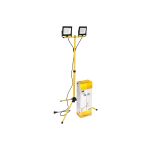 Прожектор IEK, LED СДО 06-2x50Ш штатив 6500К IP65 черный LPDO606-2X050-65-K02 (артикул 16460024) – фото 1