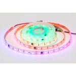 Комплект адресной ленты Apeyron 24В, 14,4Вт/м, smd5050, 60д/м, IP65, подложка 10мм (белая), 2м, RGB 10-95 (артикул 21195172) – фото 1