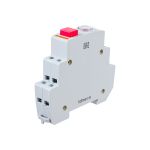 Кнопочный выключатель с индикацией TDM ВКИ-47 красный LED 2НО;1НЗ AC/DC SQ0214-0002 (артикул 15499245) – фото 1