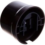 Розетка с заземляющим контактом Electraline коричневая В1-101-22 (артикул 15976801) – фото 1
