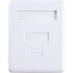 Компьютерная розетка Netlink FD-6165 1хRJ-45 8p-8c 5 кат УТ000000017 (артикул 16531413) – фото 1
