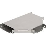Т-образный ответвитель для лотка горизонт. 50х50 с кр. IEK CLP1T-050-050 220416 (артикул 15527257) – фото 1
