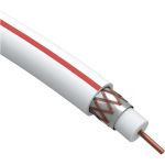 Коаксиальный кабель ЭРА SAT 50 М, 75 Ом, Cu/, PVC, цвет белый Б0044620 (артикул 16109925) – фото 1