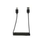 Дата-кабель Red Line Spiral USB - Micro USB, черный УТ000015709 (артикул 17263962) – фото 1