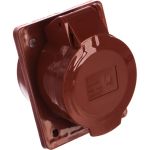 Кабельная розетка IEK, 32А, 3Р+N+Е, IР44, скрытая, 380В, 425, ИЭК PSR42-032-5 (артикул 15166186) – фото 1
