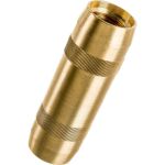 Соединительная муфта EZETEK 16мм, латунь 90224 (артикул 16411558) – фото 1