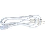 Шнур питания LANMASTER C13-Schuko, 3х0.75, 220В, 10А, белый, 1.8 метра LAN-PP13/SH-1.8-WH (артикул 16466324) – фото 1