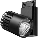 Светодиодный трековый светильник на шинопровод FERON AL105 40W, 3600 Lm, 4000К, 35 градусов, черный 29696 (артикул 15749029) – фото 1