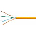 Кабель SkyNet Premium UTP-LSZH 4x2x0,51, медный, FLUKE TEST, кат.5e, однож., 305 м, box, оранжевый CSP-UTP-LSZH-4-CU (артикул 15932889) – фото 1