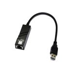 Сетевая карта 5bites USB3.0, RJ45 1гигабит, 10см UA3-45-01BK (артикул 18303925) – фото 1