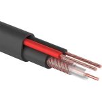 Кабель PROconnect КВК-П-2 +2x0,50 кв.мм Cu/Cu черный бухта 200 м 01-4214 (артикул 16124476) – фото 1
