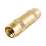 Соединительная муфта EZETEK 14мм, латунь 90223 (артикул 16411567) – фото 1