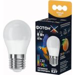 Светодиодная лампа ФОТОН LED P45-C 8W E27 3000K, серия Х 24012 (артикул 19902628) – фото 1