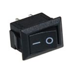 Клавиша Nord-Yada 250V 3А Micro черная (2контакта) ON-OFF 905465 (артикул 19812622) – фото 1