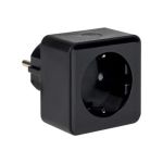 Умная розетка EKF Wi-Fi PRO HomeConnect, черная RCS-2-WF (артикул 16501996) – фото 1