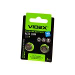 Щелочная/алкалиновая батарейка VIDEX AG13/357/LR44 2 штуки на блистере VID-AG13-2BC (артикул 18734184) – фото 1